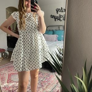 TCEC polka dot dress